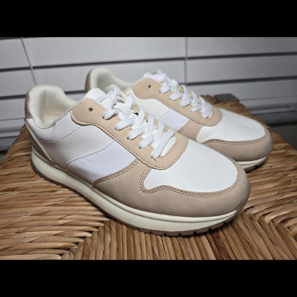 Women's Chunky Jogger Casual Sneakers Shoes Size 7 Time and Tru